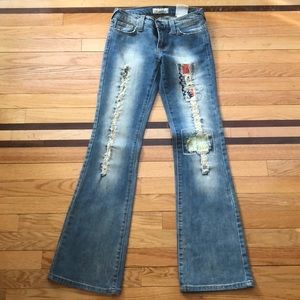 KanCan denim co. Embroidered jeans